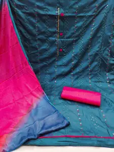 Maroosh Floral Embroidered Sequence Unstitched Dress Material