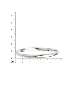 De Flossy Silver Men Sterling Silver Kada Bracelet