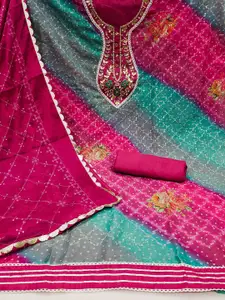 Maroosh Embellished Organza Unstitched Dress Material