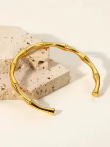 V FASHION JEWELLERY Women Gold-Plated Bangle-Style Bracelet