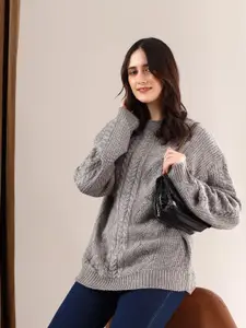 Stylecast X Kotty Women Turtle Neck Pullover Sweater