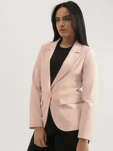 United Colors of Benetton Slim-Fit Peaked Lapel Single Breasted Blazers