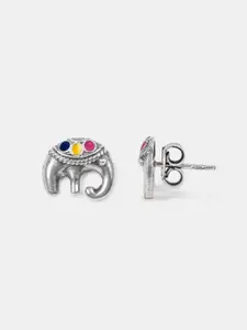 SHAYA 925 Sterling Silver Contemporary Studs