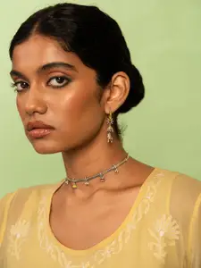 SHAYA 925 Sterling Silver Contemporary Drop Earrings