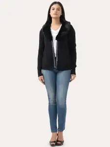 Albion By CnM Women Embellished Detail Front-Open Sweater