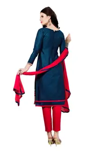 Maroosh Floral Embroidered Unstitched Dress Material