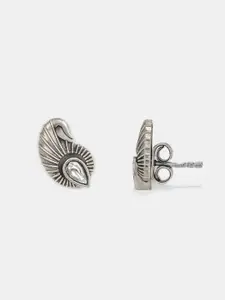SHAYA 925 Sterling Silver Contemporary Studs