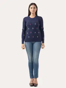 Albion By CnM Women Floral Pullover Sweaters