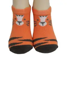 Yellow Bee Infant Boys Pack Of 2 Patterned Cotton Above Ankle Socks