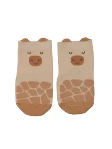 Yellow Bee Infant Boys Pack Of 2 Cotton Ankle-Length Socks