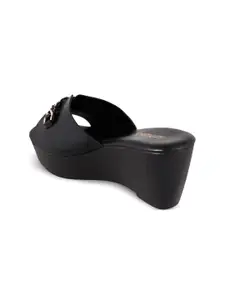 San Marino by Shoe Bank Cushioned Party Wedges Sandals