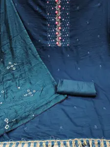 Maroosh Floral Embroidered Sequinned Unstitched Dress Material