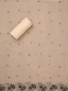 Koskii Embroidered Unstitched Dress Material