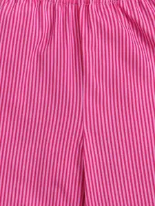 taffykids Girls High Neck Striped Top with Trousers