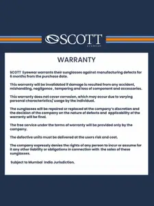 SCOTT Women Square Sunglasses with UV Protected Lens 8903232277603