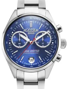 ROAMER Men Bracelet Style Straps Analogue Chronograph Watch 978818 41 45 20