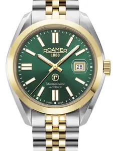 ROAMER Men Dial & Stainless Steel Analogue Motion Powered Watch 996983 47 75 20