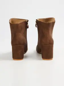 Ginger by Lifestyle Women Block-Heeled Regular Boots