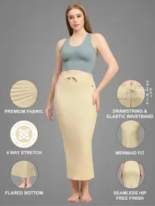 Trendmalls Women Pack Of 3 Mermaid Fit Saree Shapewear