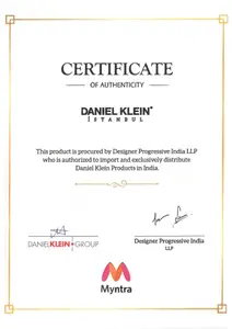 Daniel Klein Men Embellished Dial & Straps Analogue Watch DK.1.13742-5