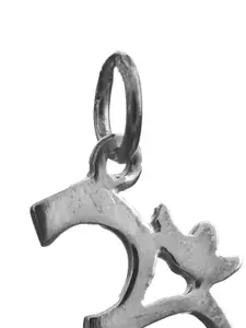 Exotic India Sterling Silver Om (AUM) Pendant