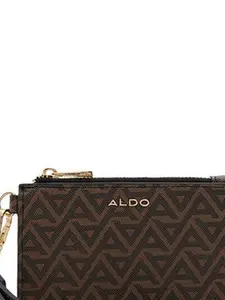 ALDO Women Printed Zip Around Wallet