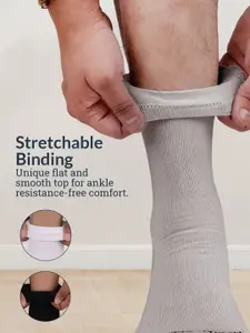 FOOTPRINTS FOOTPRINT Men Seamless Organic Cotton Crew-Length Bamboo Socks