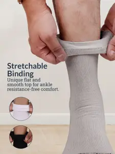 FOOTPRINTS FOOTPRINT Men 2 Pairs Seamless Organic Cotton Crew-Length Bamboo Socks