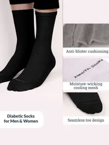 FOOTPRINTS FOOTPRINT Men Seamless Organic Cotton Crew-Length Bamboo Socks