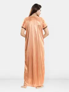 Be You Women 2 pieces Satin Maxi Nightdress