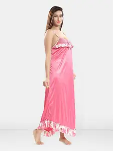 Be You Satin Maxi Sweat Nightdress