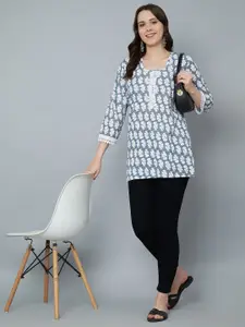 Trend Level Floral Embroidered Kurti