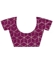 Saree mall Floral Sequinned Sarees