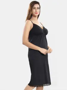 Be You Sleeveless Cotton Knee Length Nightdress