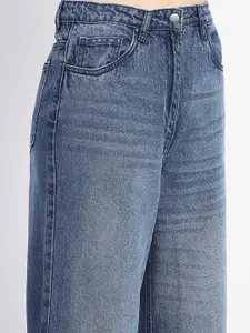 Madame Women Flared Mid-Rise Light Fade Jeans