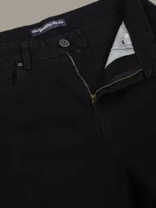 The Roadster Lifestyle Co Men Smart Bootcut Mid-Rise Pure Cotton Jeans