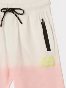 Kappa Boys Cotton Colourblocked Shorts