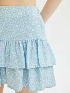 DeFacto Layered Flared Mini Skirts