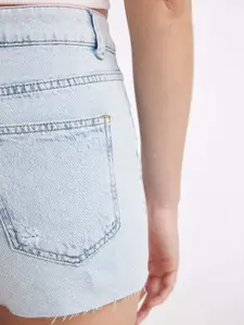 DeFacto Women Washed Denim Shorts