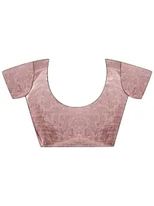 Mitera Ethnic Motifs Embellished Organza Saree