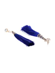 Sangria Tassel Drop Earrings