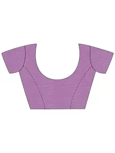 Mitera Floral Beads and Stones Organza Saree