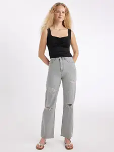 DeFacto Sweetheart Neck Top