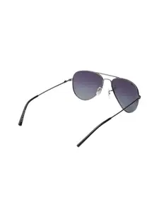 Tommy Hilfiger Men Aviator Sunglasses with UV Protected Lens