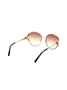 Tommy Hilfiger Women Round Sunglasses with UV Protected Lens TH 2592 C2 gdbr-34 56 S