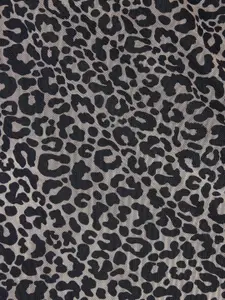 Koton Animal Printed Midi Straight Skirt