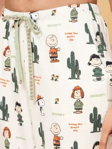 Dreamz by Pantaloons Women Mid-Rise Straight-Leg Lounge Pants