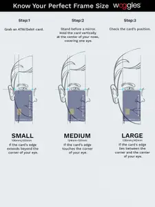 Woggles Men Square Sunglasses with UV Protected Lens WOSK-MSQ8005C3-Silver