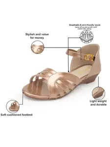 DressBerry Women Open Toe Flats