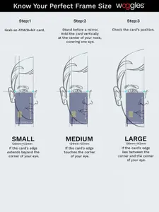 Woggles Men Wayfarer Sunglasses With Polarized and UV Protected Lens WOWF-02-CC-2010